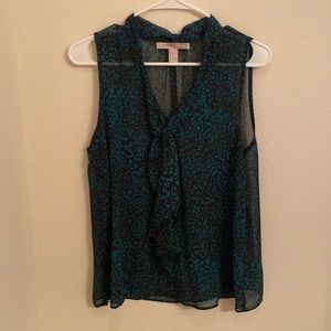 Size S Black/Green Forever 21 tank top